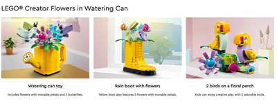 LEGO® Flowers in Watering Can 3-in-1 - Lemon And Lavender Toronto