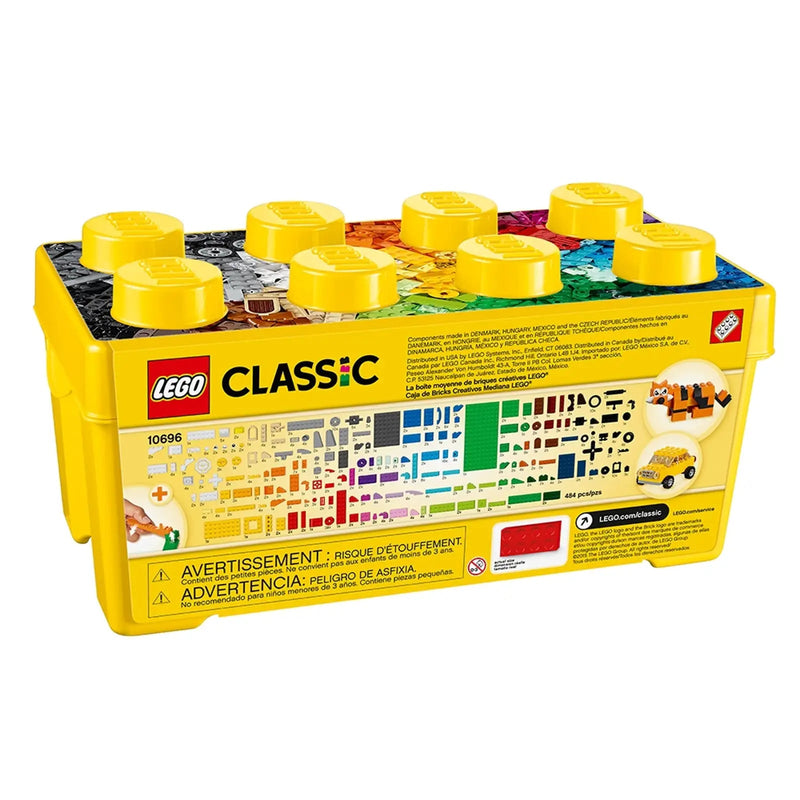 LEGO® Medium Creative Brick Box - Lemon And Lavender Toronto