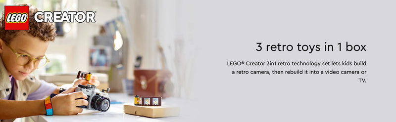 LEGO® Retro Camera - Lemon And Lavender Toronto