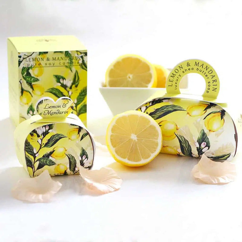 Lemon and Mandarin Gift Soap-Large Gift Boxed Soap - Lemon And Lavender Toronto