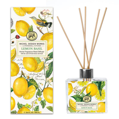 Lemon Basil Home Fragrance Reed Diffuser - Lemon And Lavender Toronto