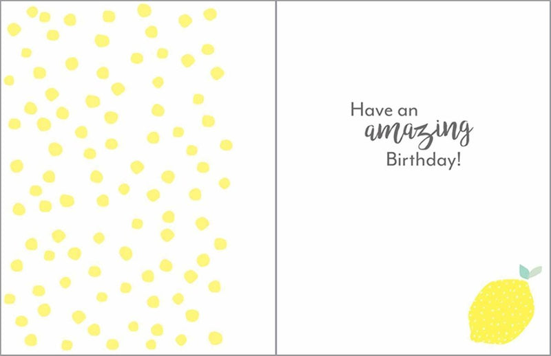 Lemon Birthday Card - Lemon And Lavender Toronto