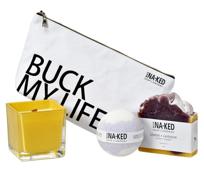 Lemon + Lavender Gift Set - Buck Naked Soap Company - Lemon And Lavender Toronto