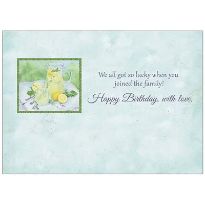 Lemon & Lavender Lemonade Birthday Card - Lemon And Lavender Toronto