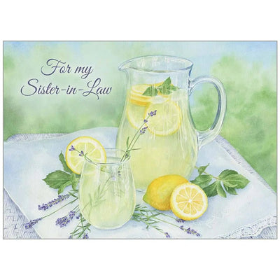 Lemon & Lavender Lemonade Birthday Card - Lemon And Lavender Toronto