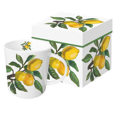 Lemon Muse Mug in a Gift Box - Lemon And Lavender Toronto