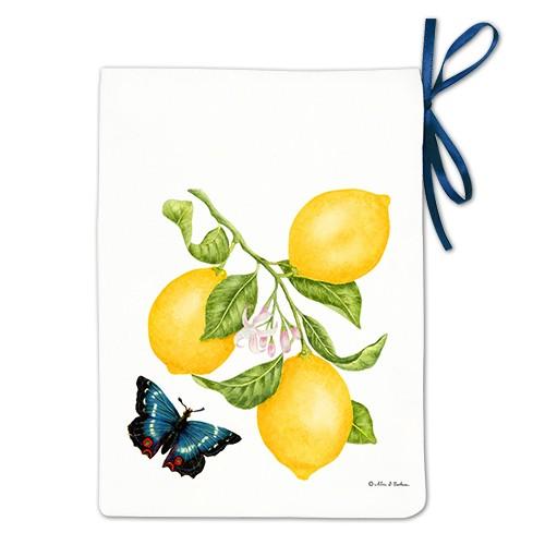 Lemon Print Sachet Bag - Lemon And Lavender Toronto