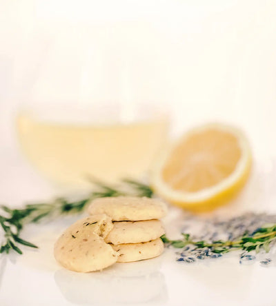 Lemon Sablés with Herbes de Provence Cookies - Lemon And Lavender Toronto