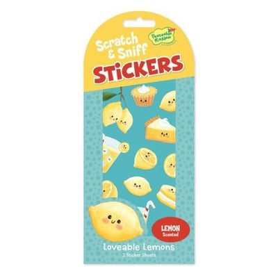 LEMON SCRATCH AND SNIFF STICKERS - Lemon And Lavender Toronto