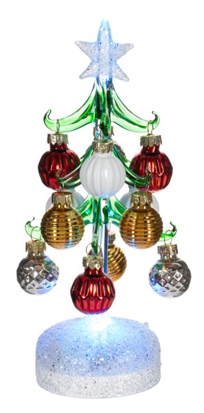 Light Up Christmas Tree with Ornaments - Lemon And Lavender Toronto