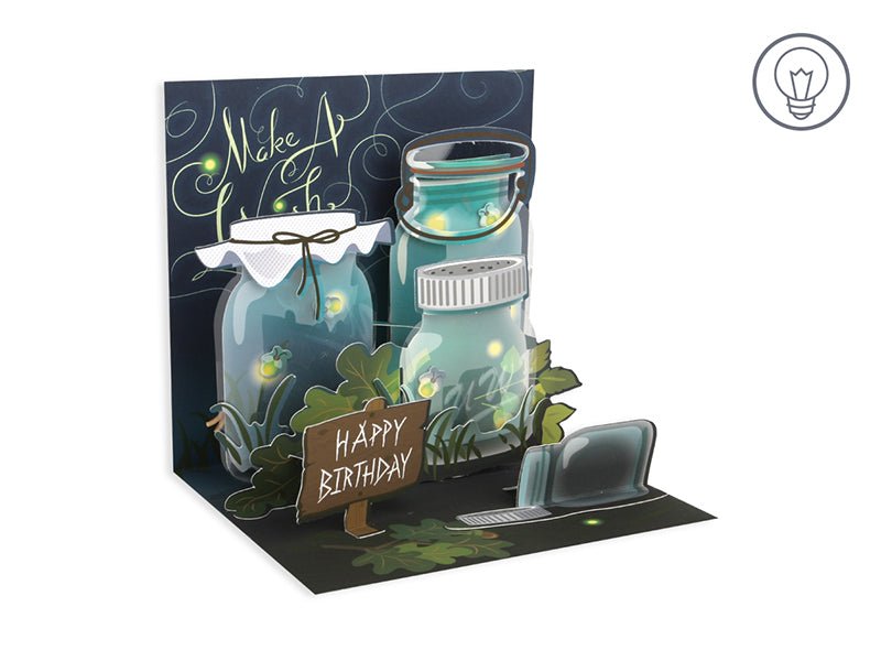 Lightening Bugs POP UP Card - Lemon And Lavender Toronto