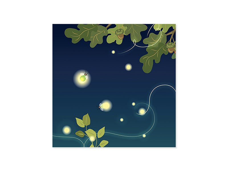 Lightening Bugs POP UP Card - Lemon And Lavender Toronto