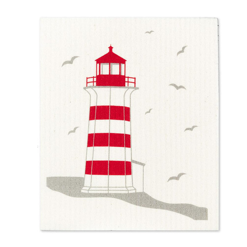 Lighthouses Dishcloths. Set of 2 - Lemon And Lavender Toronto