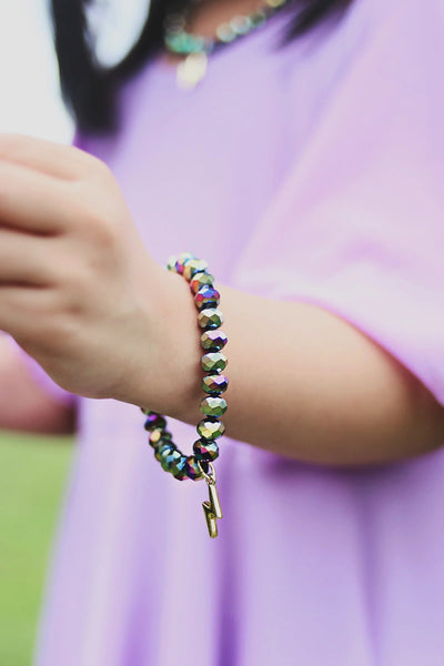 Lightning Bolt Revolt Bracelet - Lemon And Lavender Toronto