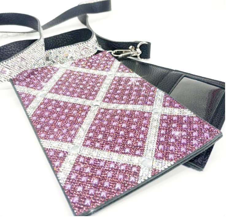 Lilac Cross Crystal Cellphone Purse - Lemon And Lavender Toronto