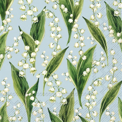 Lily of the Meadow Luncheon Napkins - Lemon And Lavender Toronto
