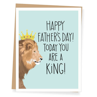 Lion King Father's Day Card - Lemon And Lavender Toronto