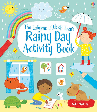 Little Children's Rainy Day Activity Book - Usborne Book - Lemon And Lavender Toronto