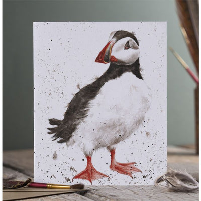 Little Clown Puffin Card - Lemon And Lavender Toronto