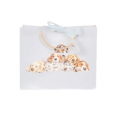 'Little Paws' Dog Gift Bag - Lemon And Lavender Toronto