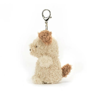 Little Pup Bag Charm - Lemon And Lavender Toronto