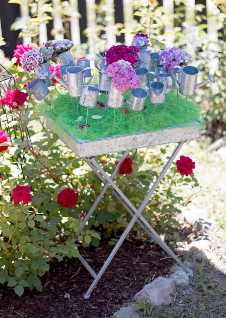 Little Watering Can Plant Picks - Sold Individually - Lemon And Lavender Toronto