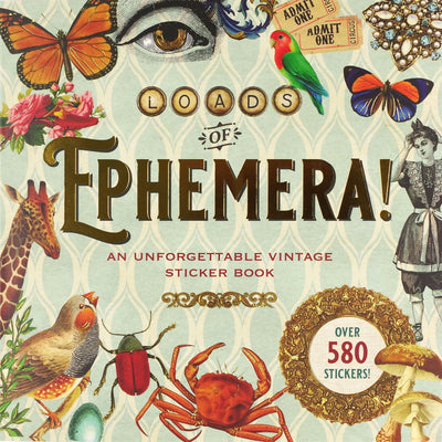 Loads of Ephemera Sticker Book (580+) - Lemon And Lavender Toronto