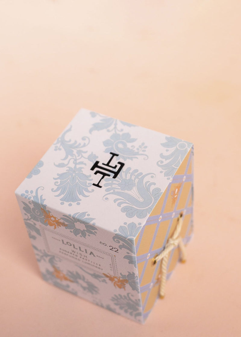 Lollia " Wish" Luxury Candle * New Packaging* - Lemon And Lavender Toronto