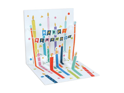 Lots of Candles POP UP Card - Lemon And Lavender Toronto
