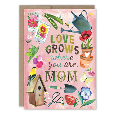 Love Grows Mother's Day Card - Lemon And Lavender Toronto