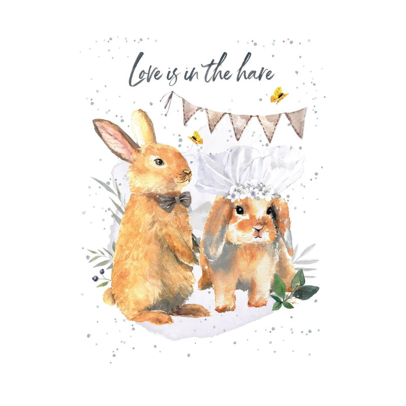 Love is in the Hare Card - Lemon And Lavender Toronto