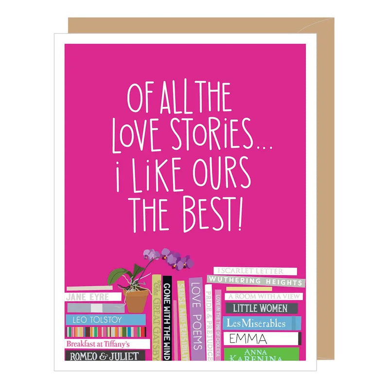 Love Stories Anniversary Card - Lemon And Lavender Toronto