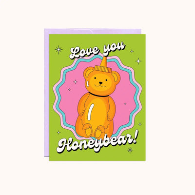 Love You Honeybear | Love Card - Lemon And Lavender Toronto