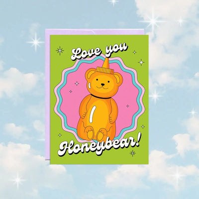 Love You Honeybear | Love Card - Lemon And Lavender Toronto