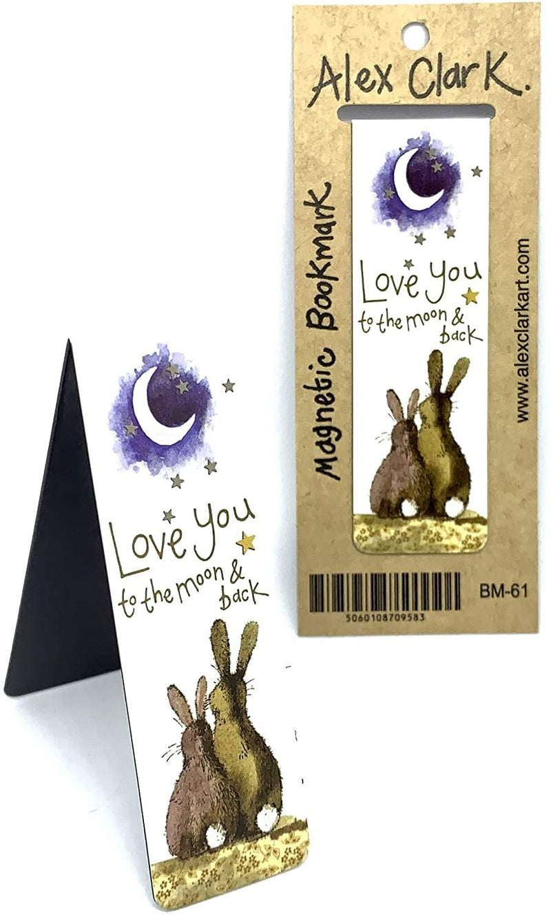 Love you to the Moon and Back Magnetic Bookmark - Lemon And Lavender Toronto