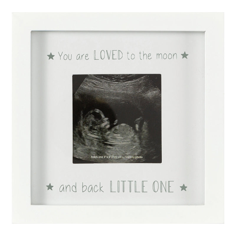 Love You to the Moon Sonogram Frame - Lemon And Lavender Toronto