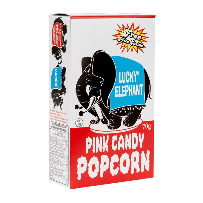 Lucky Elephant Pink Popcorn - Lemon And Lavender Toronto