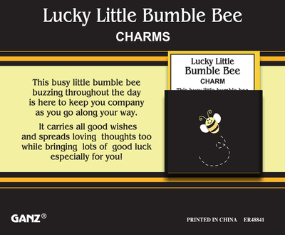 Lucky Little Bumble Bee Charm - Lemon And Lavender Toronto