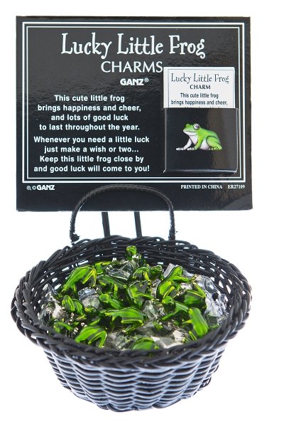 Lucky Little Frog Charm - Lemon And Lavender Toronto