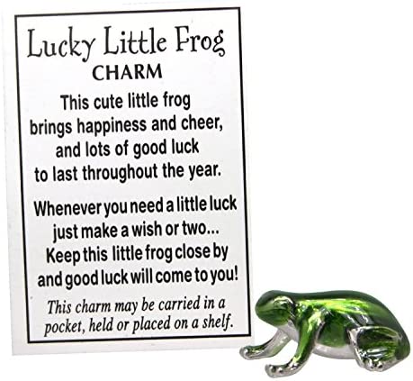 Lucky Little Frog Charm - Lemon And Lavender Toronto
