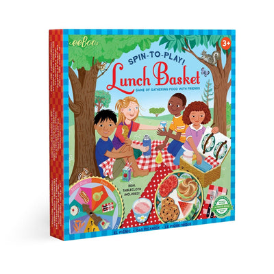 Lunch Basket Preschool Spinner Game- Eeboo - Lemon And Lavender Toronto