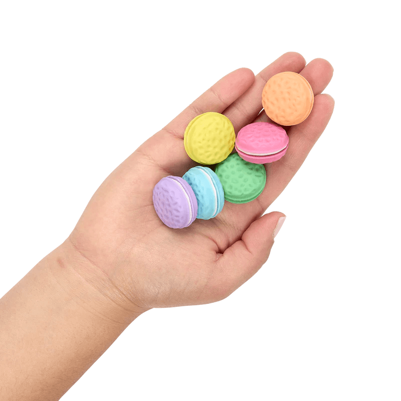 Macaron Erasers Set of 6 - OOLY - Lemon And Lavender Toronto