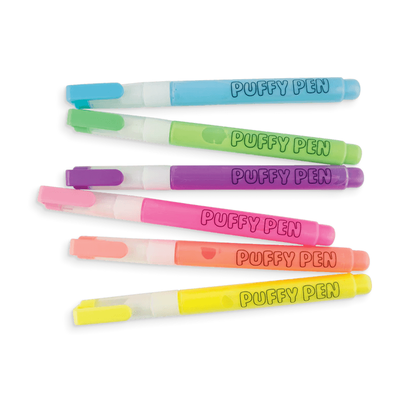 Magic Neon Puffy Pens -OOLY - Lemon And Lavender Toronto