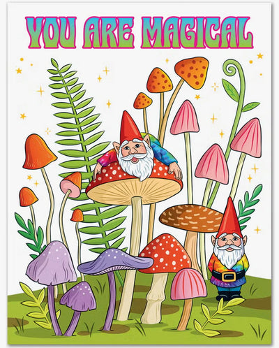 Magical Mushroom Birthday Card - Lemon And Lavender Toronto