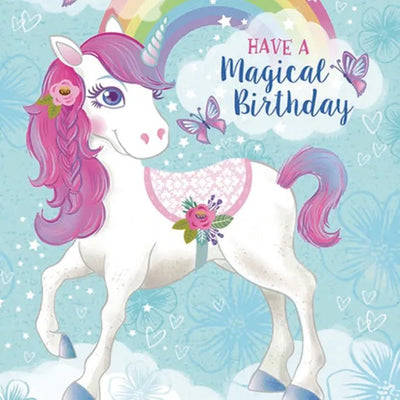 Magical Unicorn Birthday Card - Lemon And Lavender Toronto