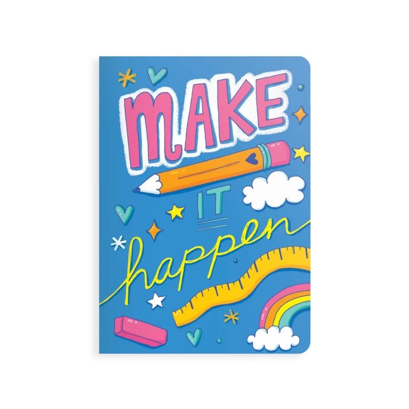Make it Happen- Little Notebook OOLY - Lemon And Lavender Toronto