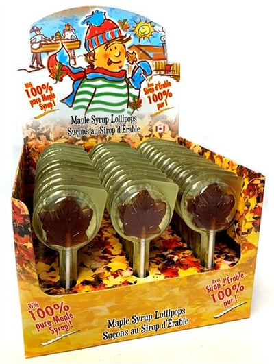 Maple Syrup Lollipop - Sold Individually - Lemon And Lavender Toronto