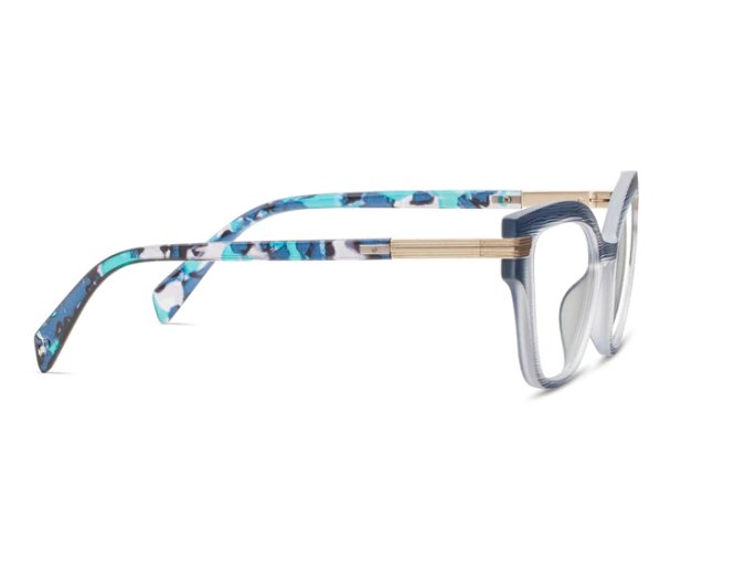 Marquee Navy/Marine Quartz Reading Glasses - Peepers - Lemon And Lavender Toronto