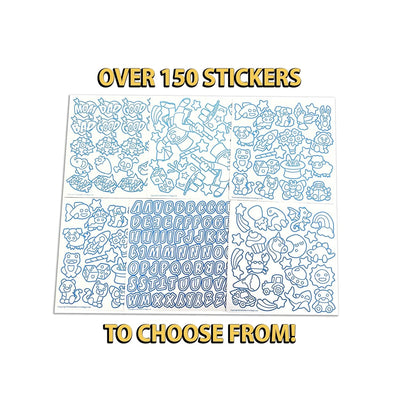 Marvins Magic - Magic Foil Rainbow Stickers - Lemon And Lavender Toronto
