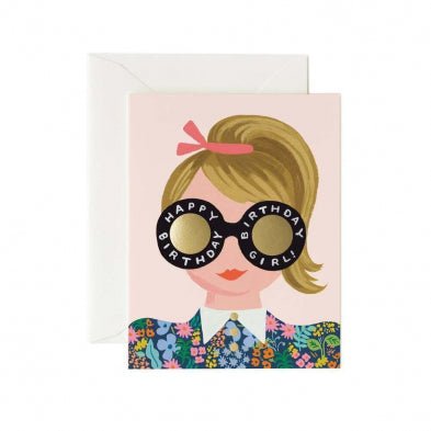 Meadow Birthday Girl Card - Lemon And Lavender Toronto
